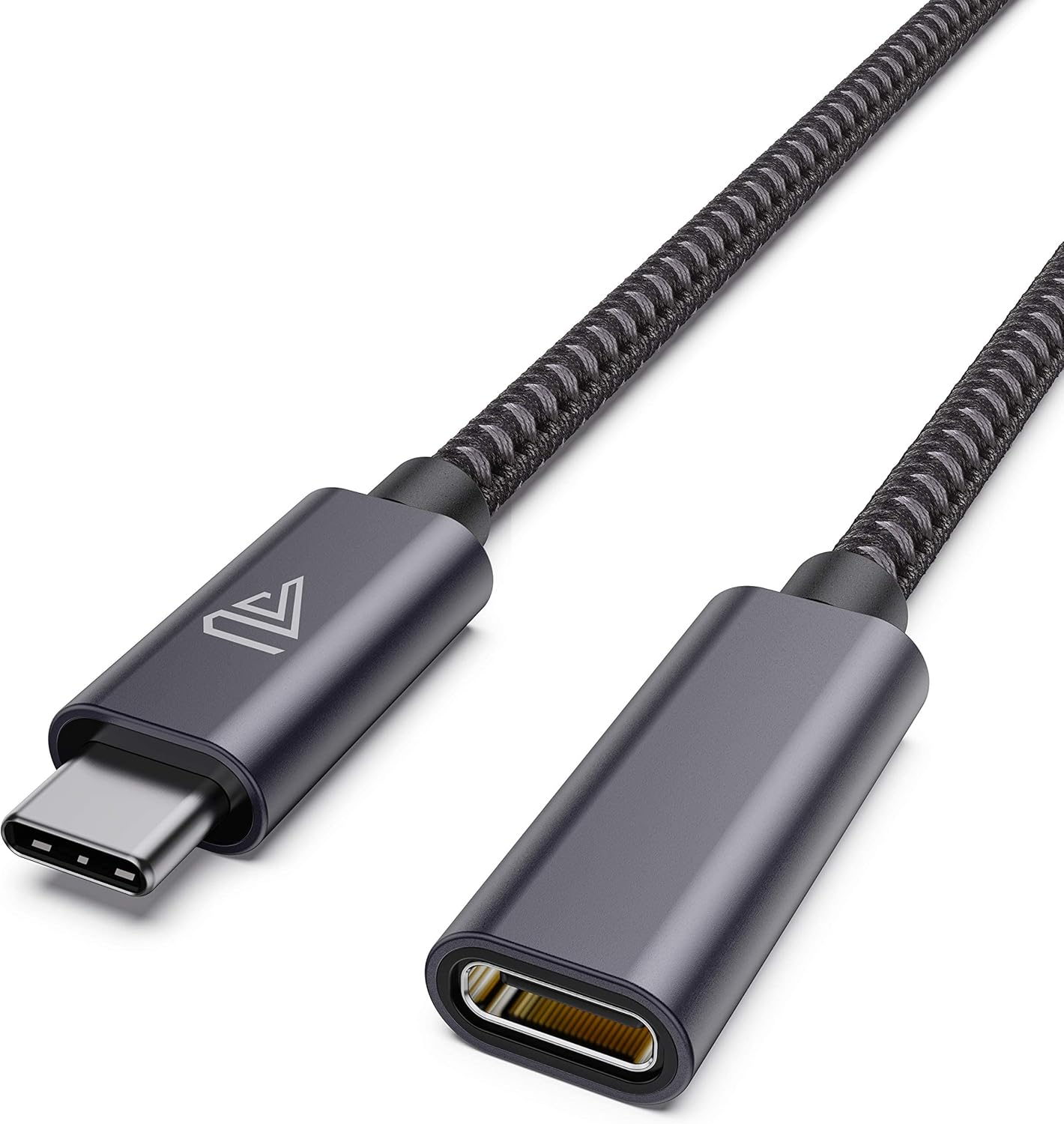 USB C Extension Cable (20Gbps/240W/3.3Ft), Faracent USB 3.2 Type C 3.1 Male to Female Extension Charging & Sync for Iphone 16 15 Pixel PSVR2 Macbook Air Pro/New Ipad Dell XPS Surface Book and More