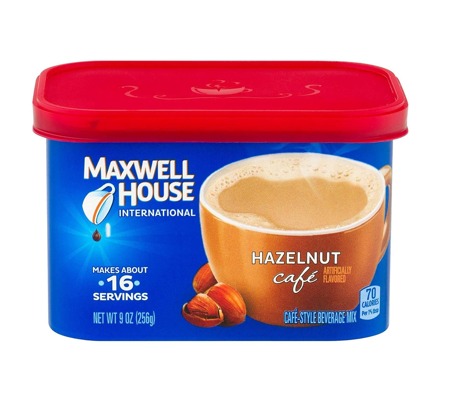 Maxwell House International Hazelnut Café-Style Instant Coffee