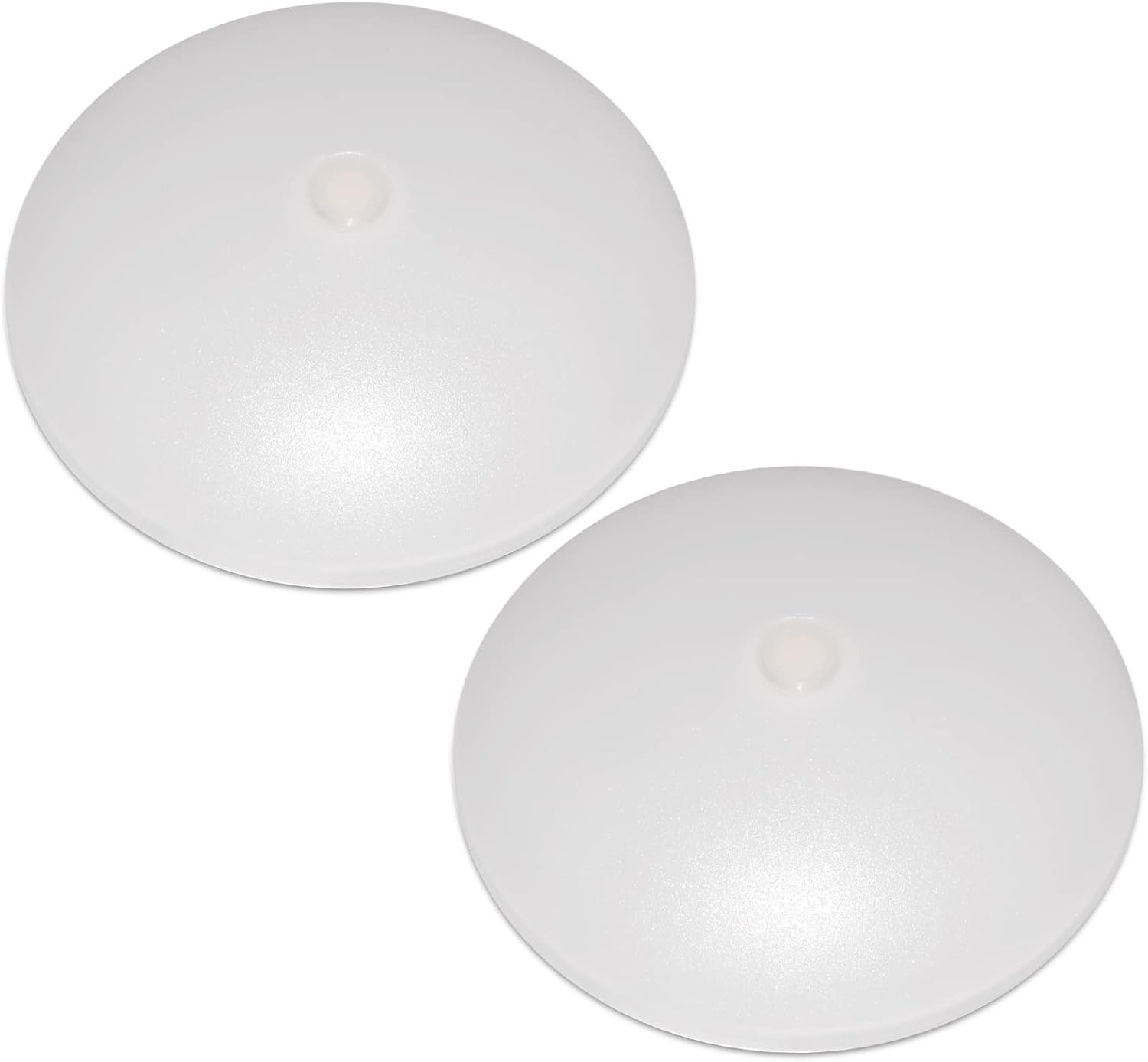 RV Ceiling Lights LED 12V 4.5 Inch RV LED Puck Light Fixtures with Switch for Camper Trailer Boat Surface Mount 3500K White Lighting 5.4W 320 Lumens Pack of 2