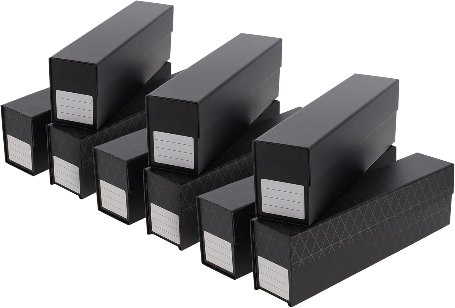 Quickfold® Card Storage Boxes for Magnetics & Toploaders – 9 Pack | Trading Card Holder Box with Magnetic Closure | Easy Fold Assembly for Sports and TCG Cards