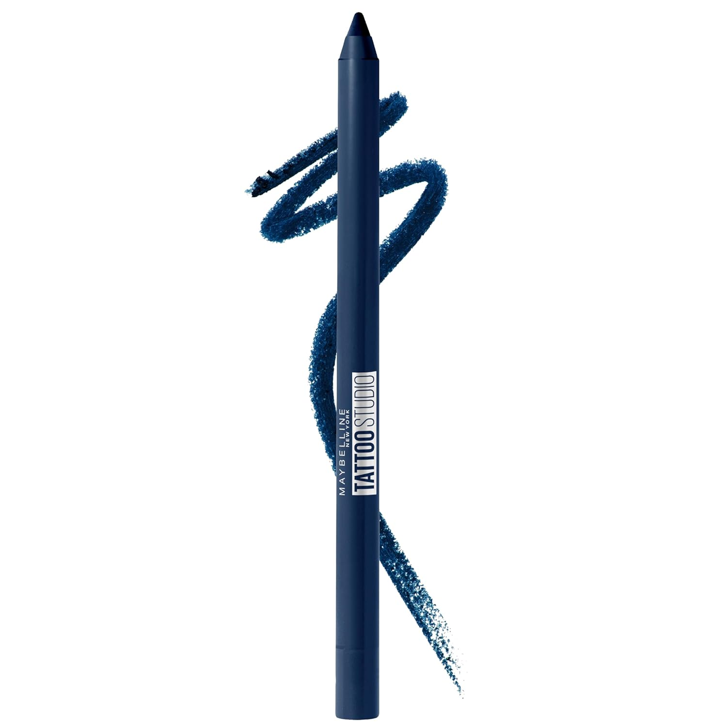 Tattoostudio Long-Lasting Sharpenable Eyeliner Pencil, Glide on Smooth Gel Pigments with 36 Hour Wear, Waterproof, Striking Navy, 1 Count