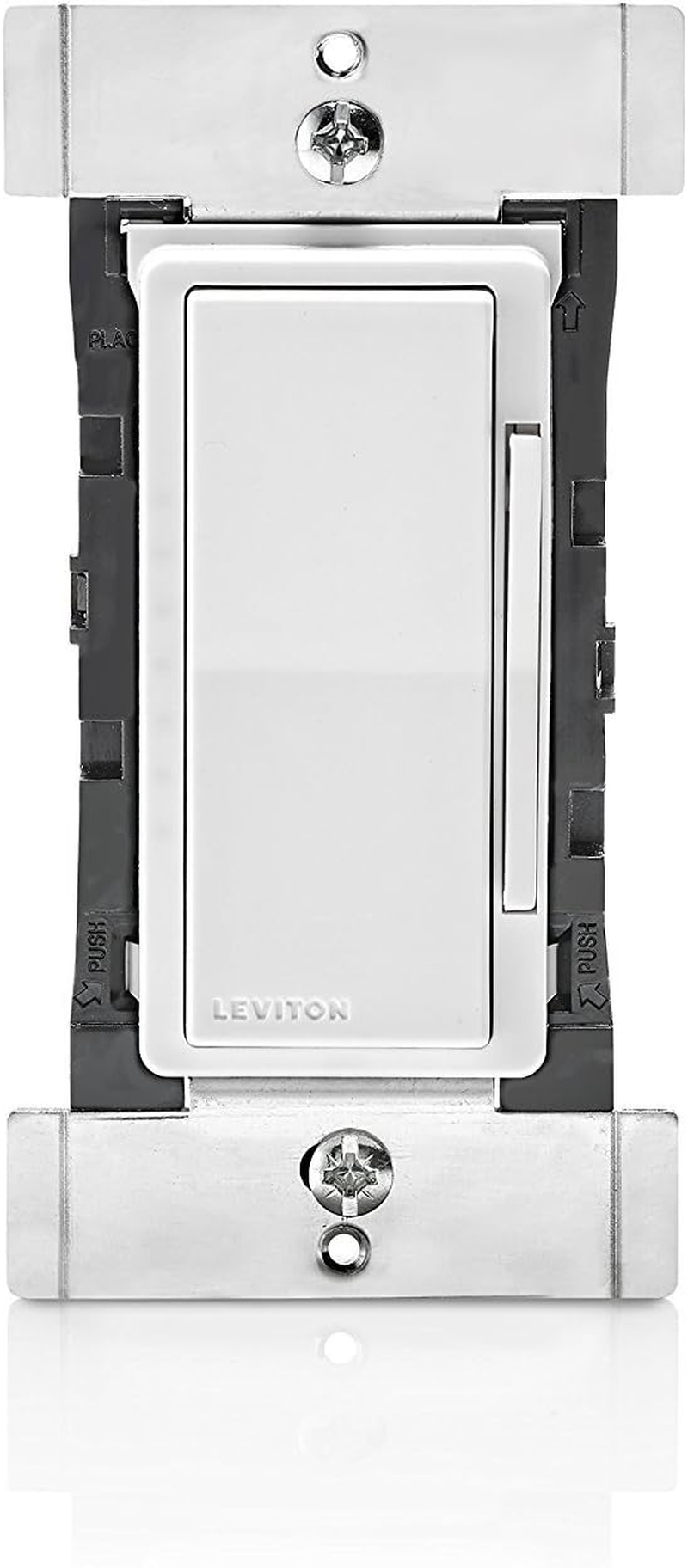 Decora Digital Dimmer Switch for Electronic Low Voltage, Dimmable LED, Halogen and Incandescent Bulbs, DDE06-BLZ, White