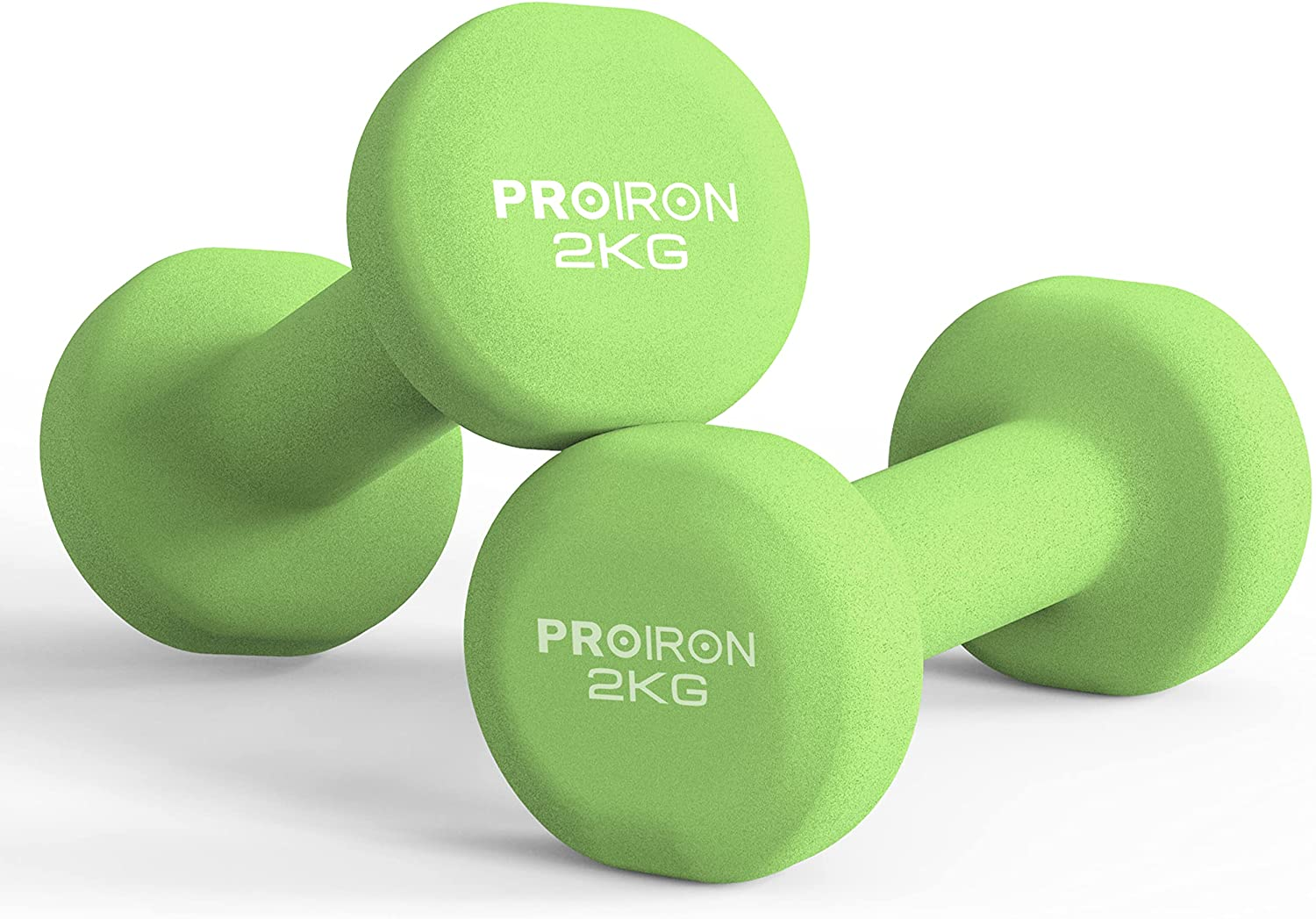 PROIRON Dumbbells Anti-Slip Neoprene Dumbbell Soft-Touch Grip Hand Weights Ho... - Picture 19 of 20
