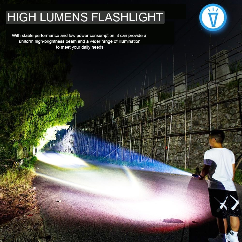 MVIOCS LED Flashlights High Lumens - Flashlights for Camping, Hiking, Walking... - Picture 3 of 9
