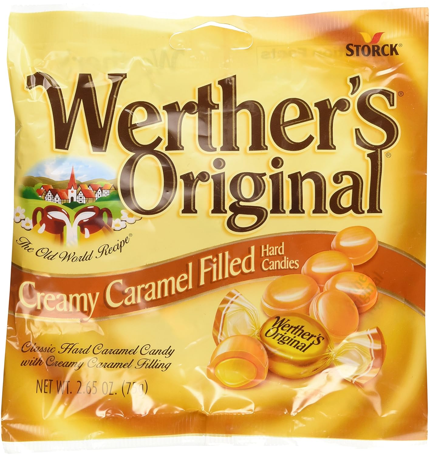 Creamy Caramel Filled Hard Candies (2.65Oz) 3 Pack