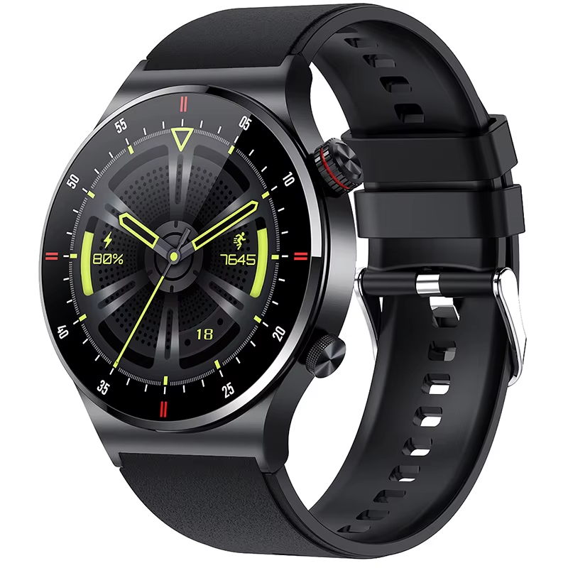 2025 New NFC Smart Watch Men AMOLED 390*390 HD Screen GPS Sports Heart Rate Bluetooth Call Business Man Smartwatch for Android