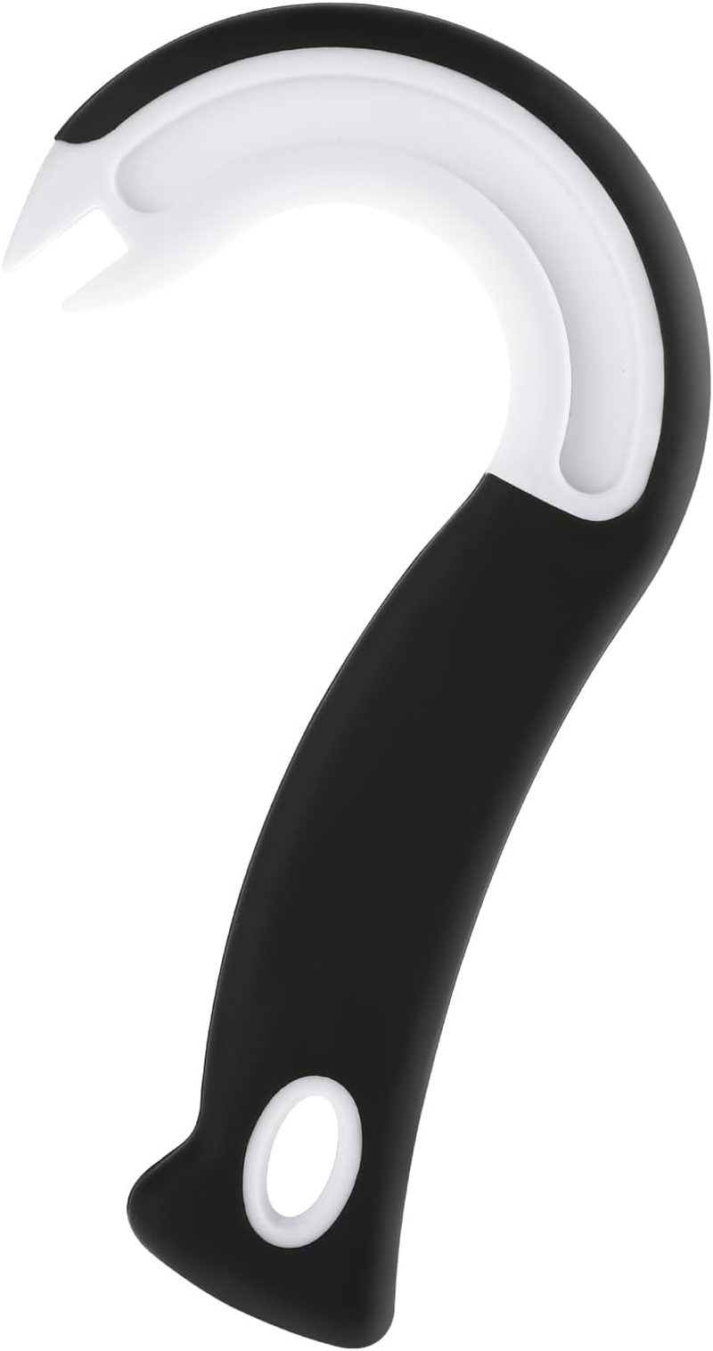 Pull Tab Can Opener Ergonomic Pop Top Can Opener Tool J Shape Handy Ring Pull Openers Aid for Seniors Arthritis Easy Tab Openers for Cans Soda Beer Tin Cat Food
