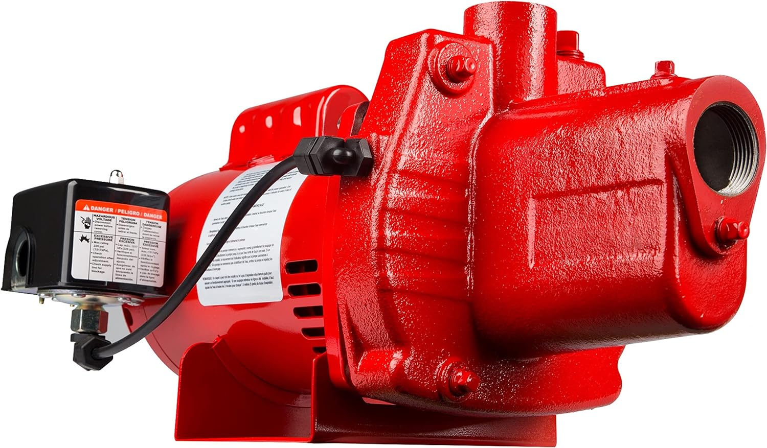 Premium Cast Iron Shallow Well Jet Pump, 9
