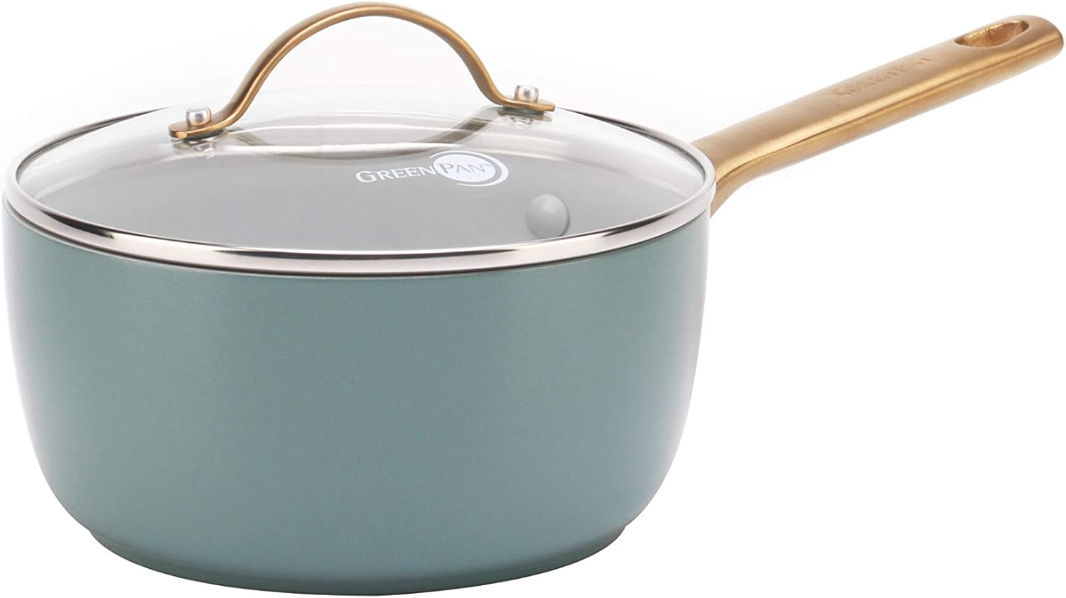 GreenPan Padova Healthy Ceramic Nonstick 10pc Cookware pots and pans Set, Ind... - Picture 8 of 14