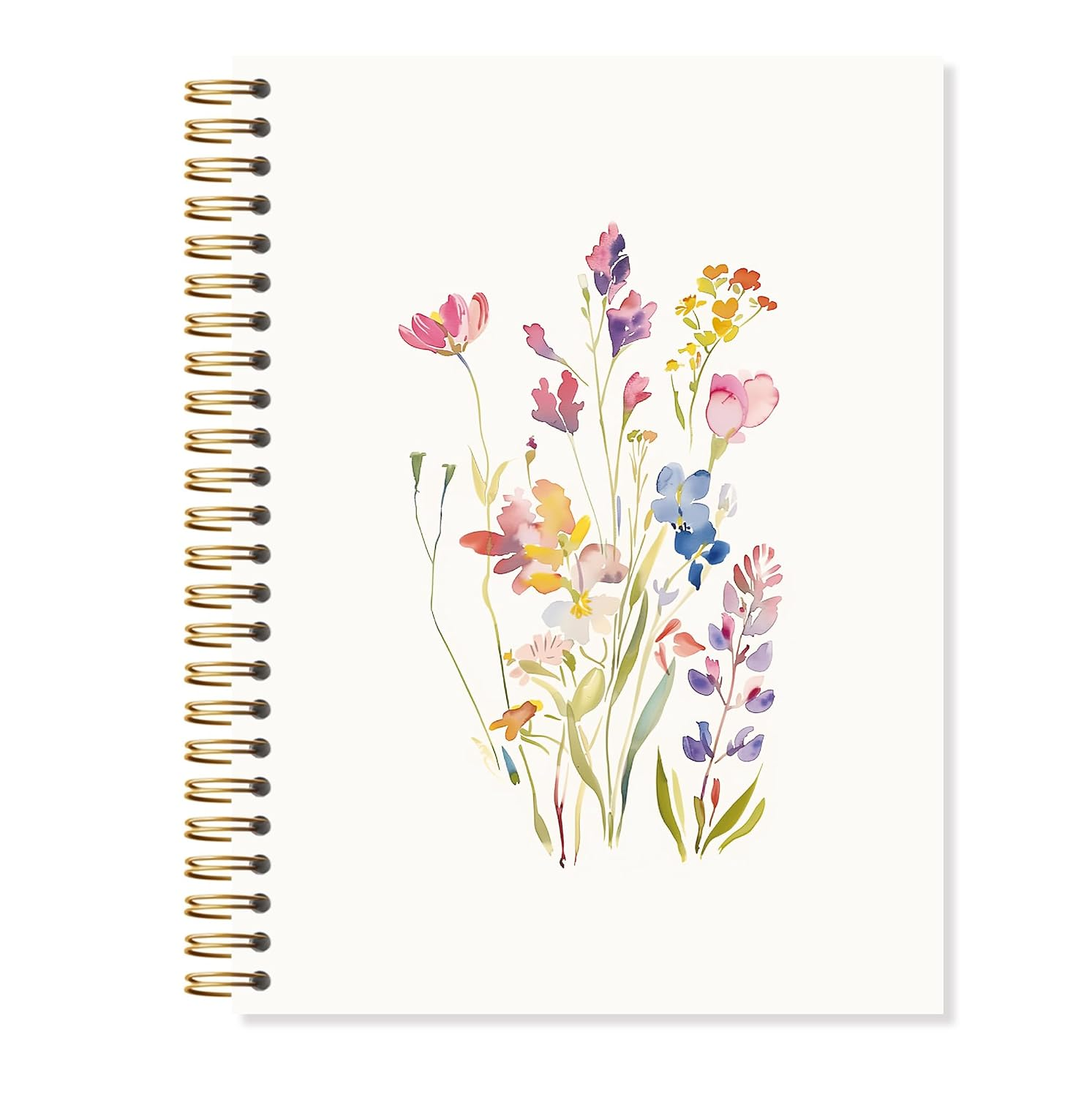OSLYSOF Floral Journal Gift for Women Men 5.5X8.3In