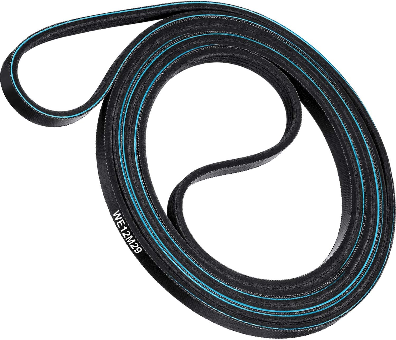 WE12M29 Dryer Drum Drive Belt for GE Hotpoint - Replaces WE12M22 89-1/2 Inch