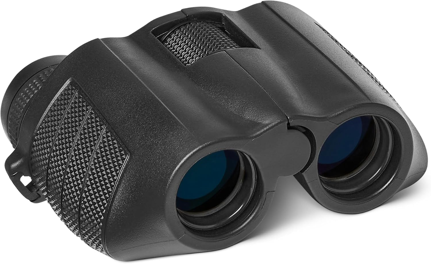 7X25 Compact Binoculars, FMC Optics, Lightweight Portable Design for Travel and Outdoor Use, Black, 1-Pack