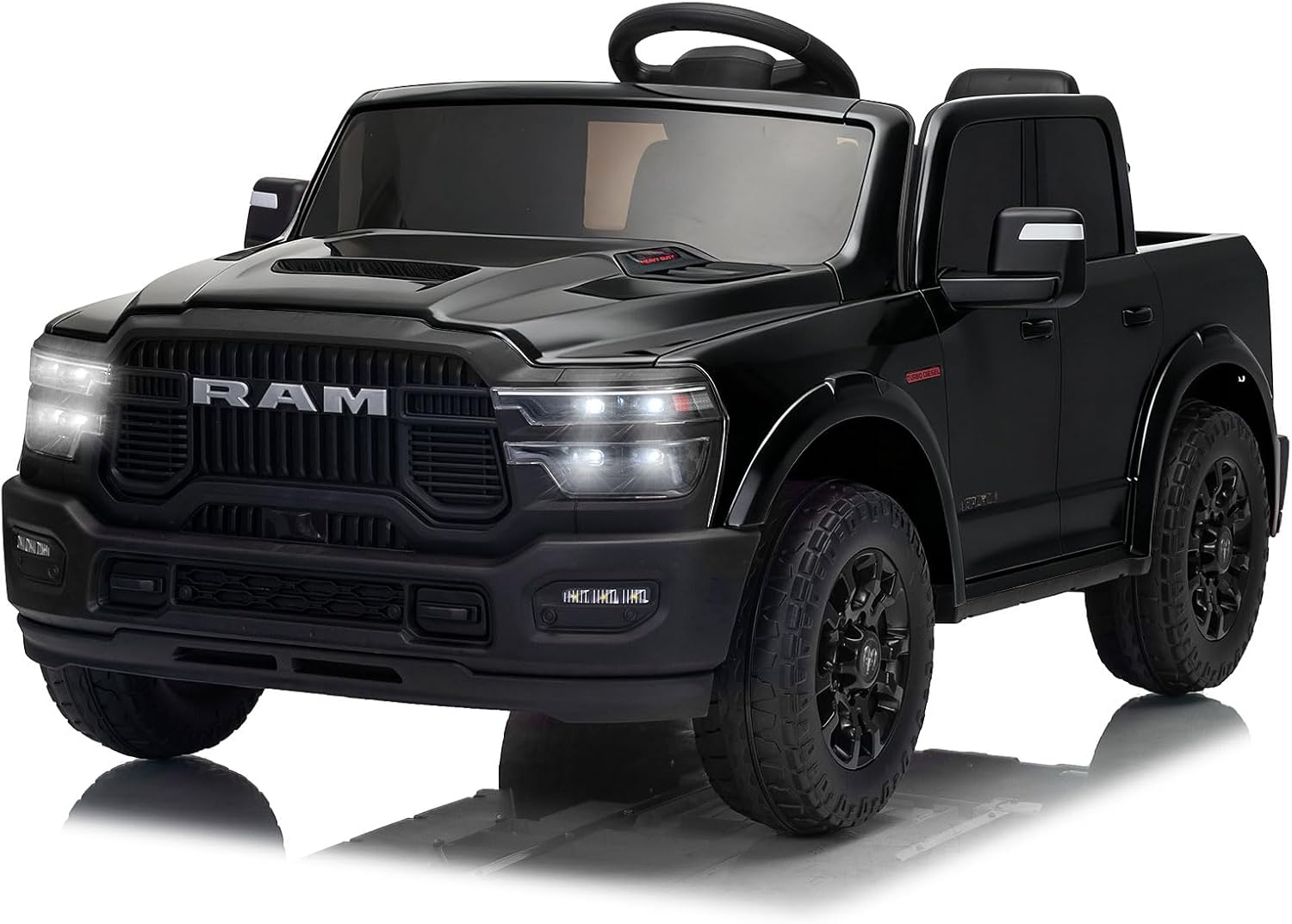 24V Ride on Toys for Big Kids Licensed RAM 2500