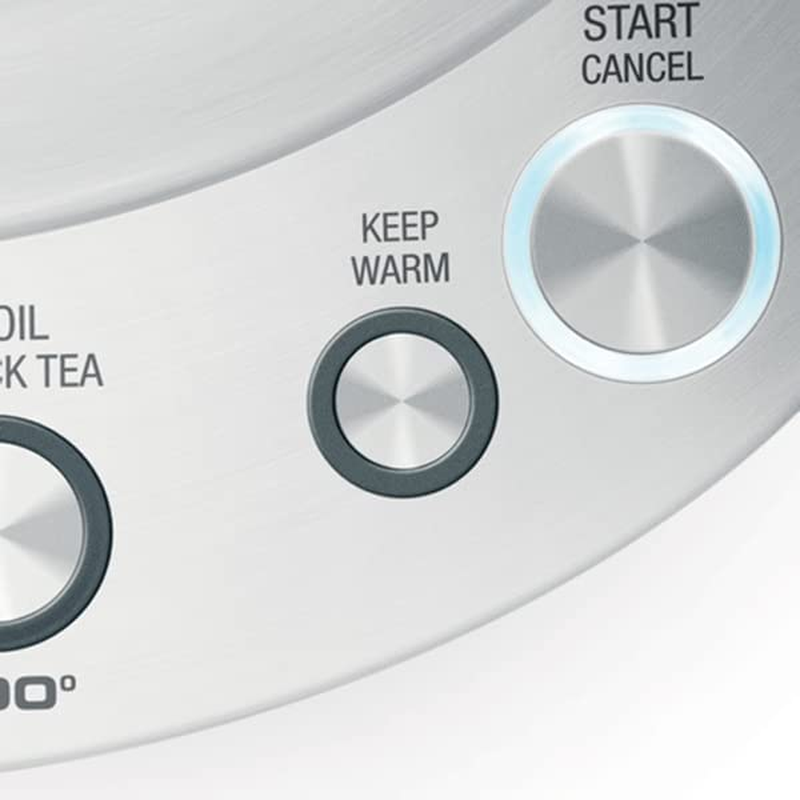 Breville Smart Kettle, Brushed Stainless Steel BKE825BSS, Silver - Picture 4 of 8