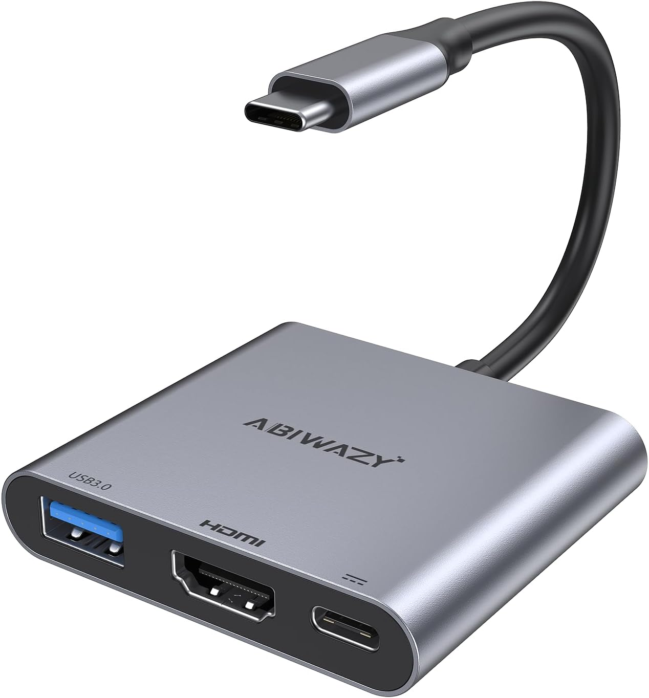 Adaptador Multiport USB C HDMI con Salida HDMI 4K Convertidor