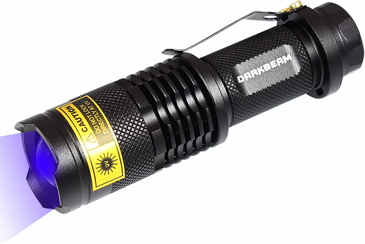 UV 365Nm Light Wood'S Lamp Blacklight Ultraviolet Flashlight LED Portable Mini Handheld Torch Detector for Dog Urine Pet Stains 370Nm Anti-Counterfeiting Identification, Resin Curing