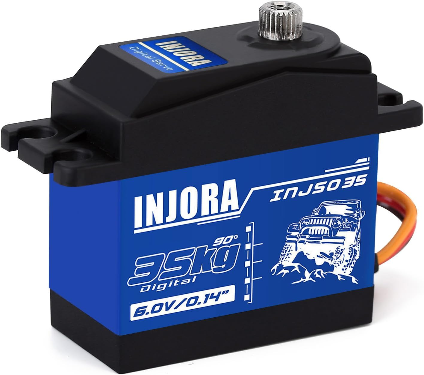 35KG Digital High Torque Servo for 1:10 RC Crawler SCX10 TRX4 D90