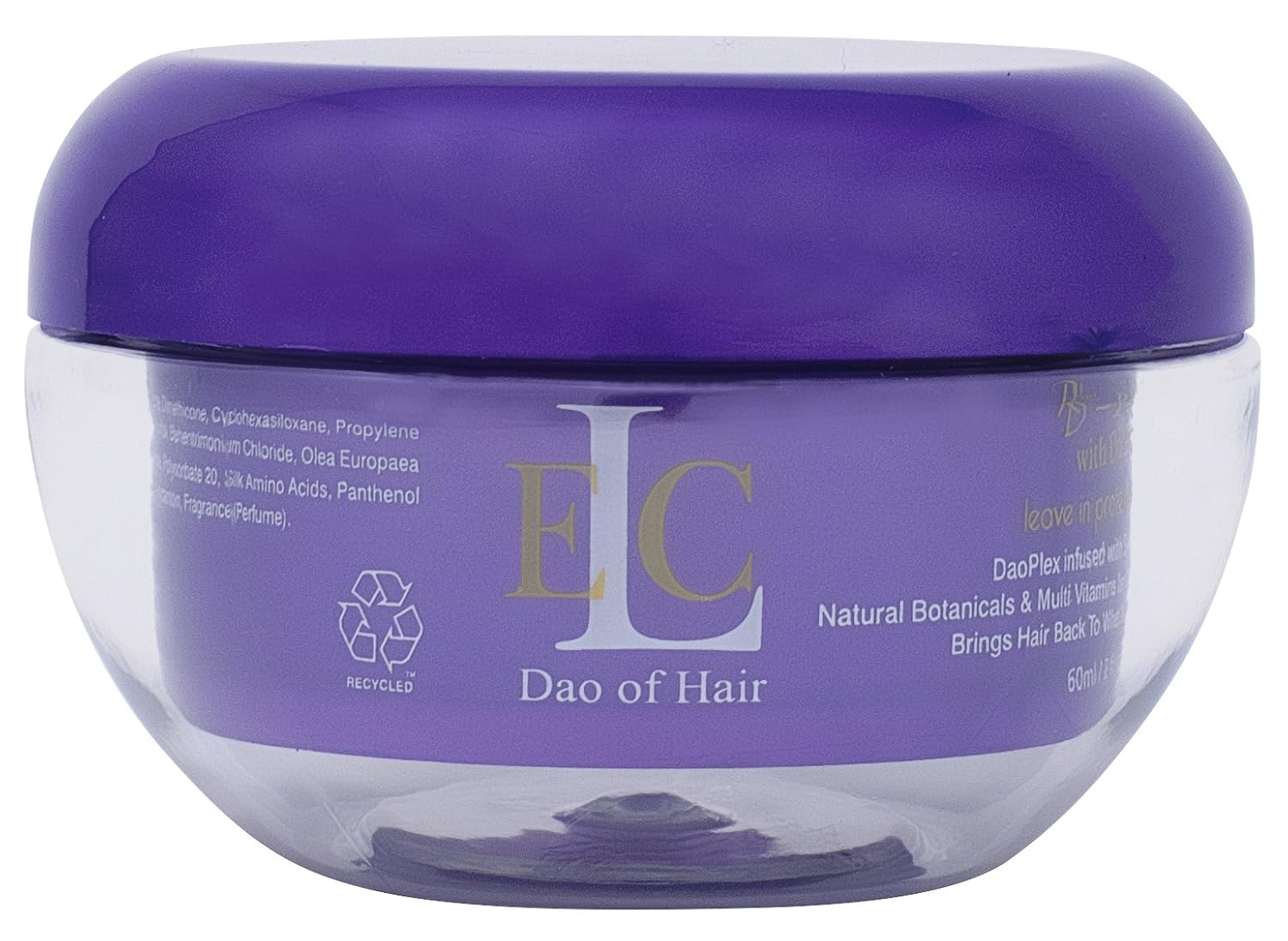 ELC Dao of Hair Repair Damage RD plus Leave-In Protein Cream (2 Oz) Healing & Smoothing Leave-In Treatment, Repairs, Smooths, Heat & Color Protection, Blocks Humidity & Frizz. Reduces Dry Time.