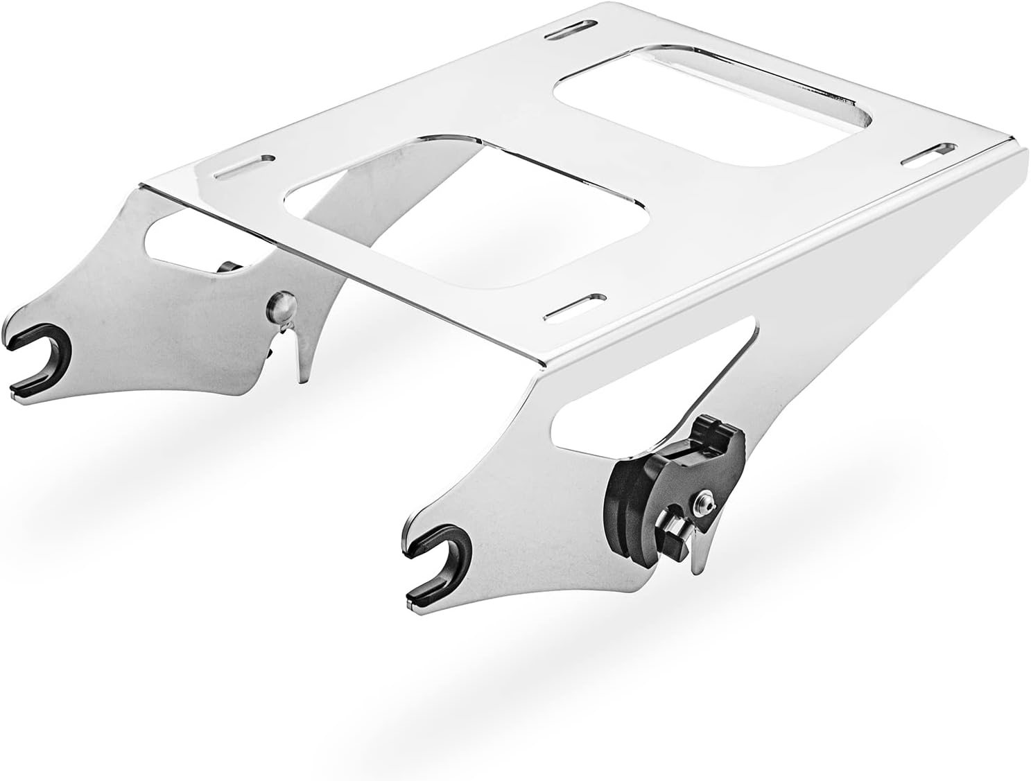 Tour Pack Mounting Rack Detachable Trunk Mount Compatible with Harley Touring Road King Electra Road Street Glide 2014-2024 Chrome