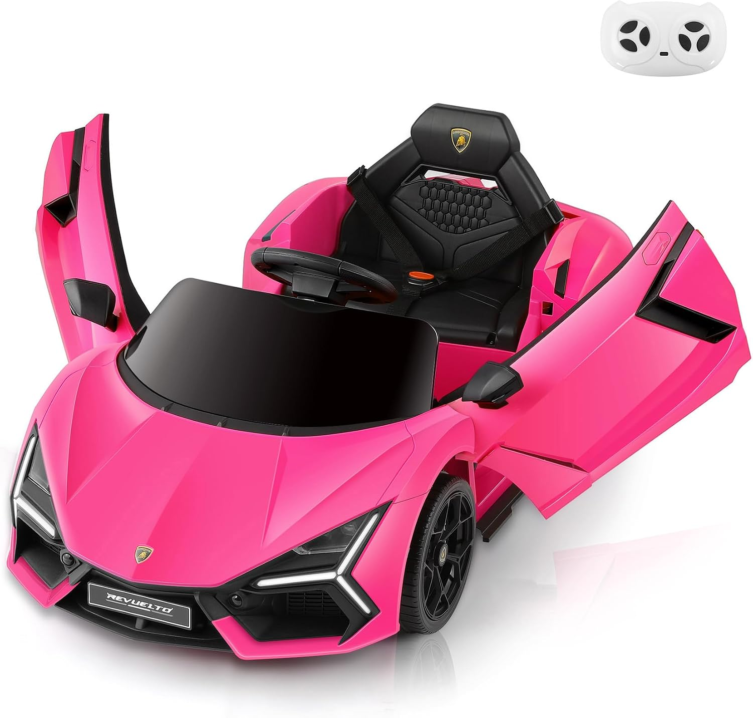 Licensed Lamborghini Car for Kids to Drive with Scissor Door