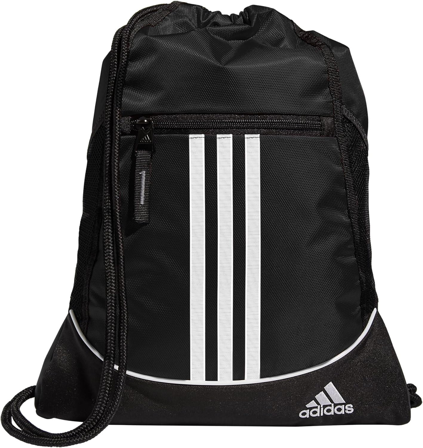 Alliance Drawstring Sackpack – Lightweight Small Gym Bag for Women & Men (Black)