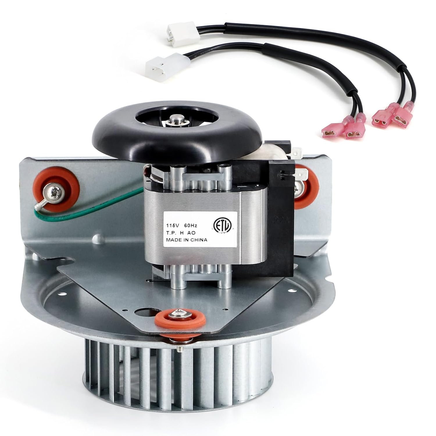 J238-150-1571 Furnace Draft Inducer Blower Motor Kit for Jakel Inc Durham, HC21ZE117-B HC21ZE117 Draft Inducer Blower Motor for Jakel, Bryant, Durham, Carrier Furnace Models