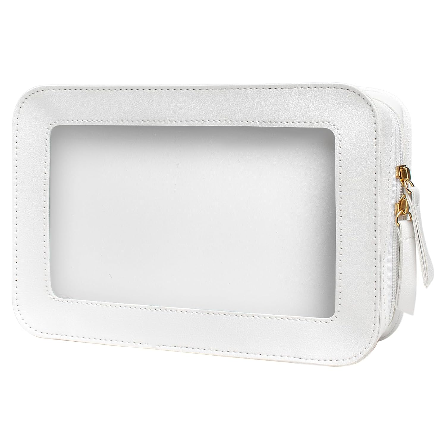 Clear Makeup Bags TSA Approved Toiletry Bag with Zipper Clear Makeup Organizer