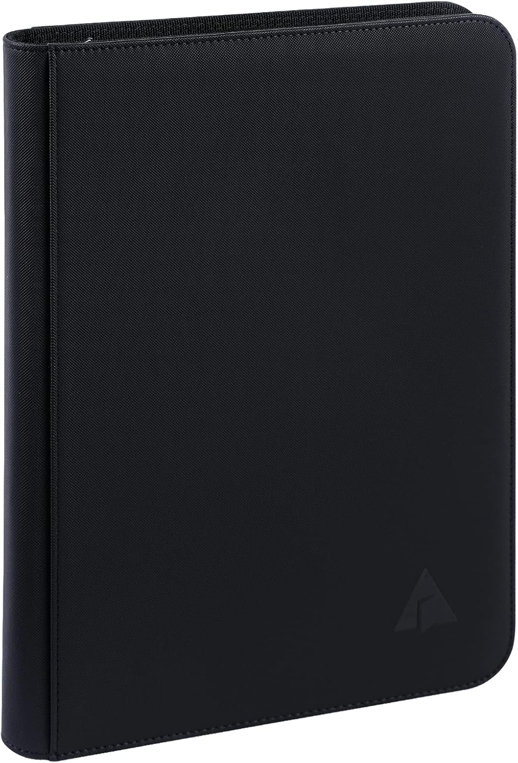 Rayvol Premium 500+ Pockets Card Binder, 9-Pocket Ringless Trading Card Album Folder - Side Loading Ultrasonic-9504 Tech Zip Binder for TCG -Black