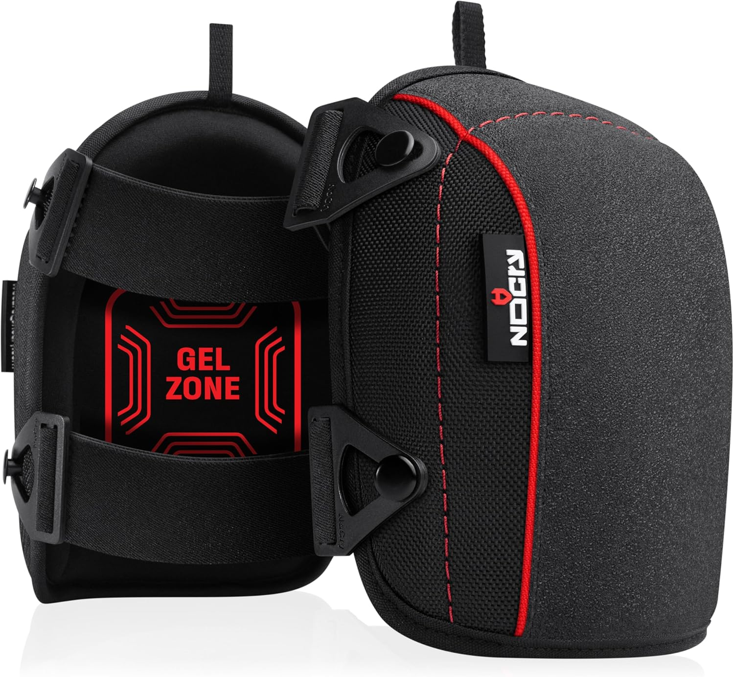 Rodilleras para suelos de trabajo con gel extra ancho y espuma gruesa