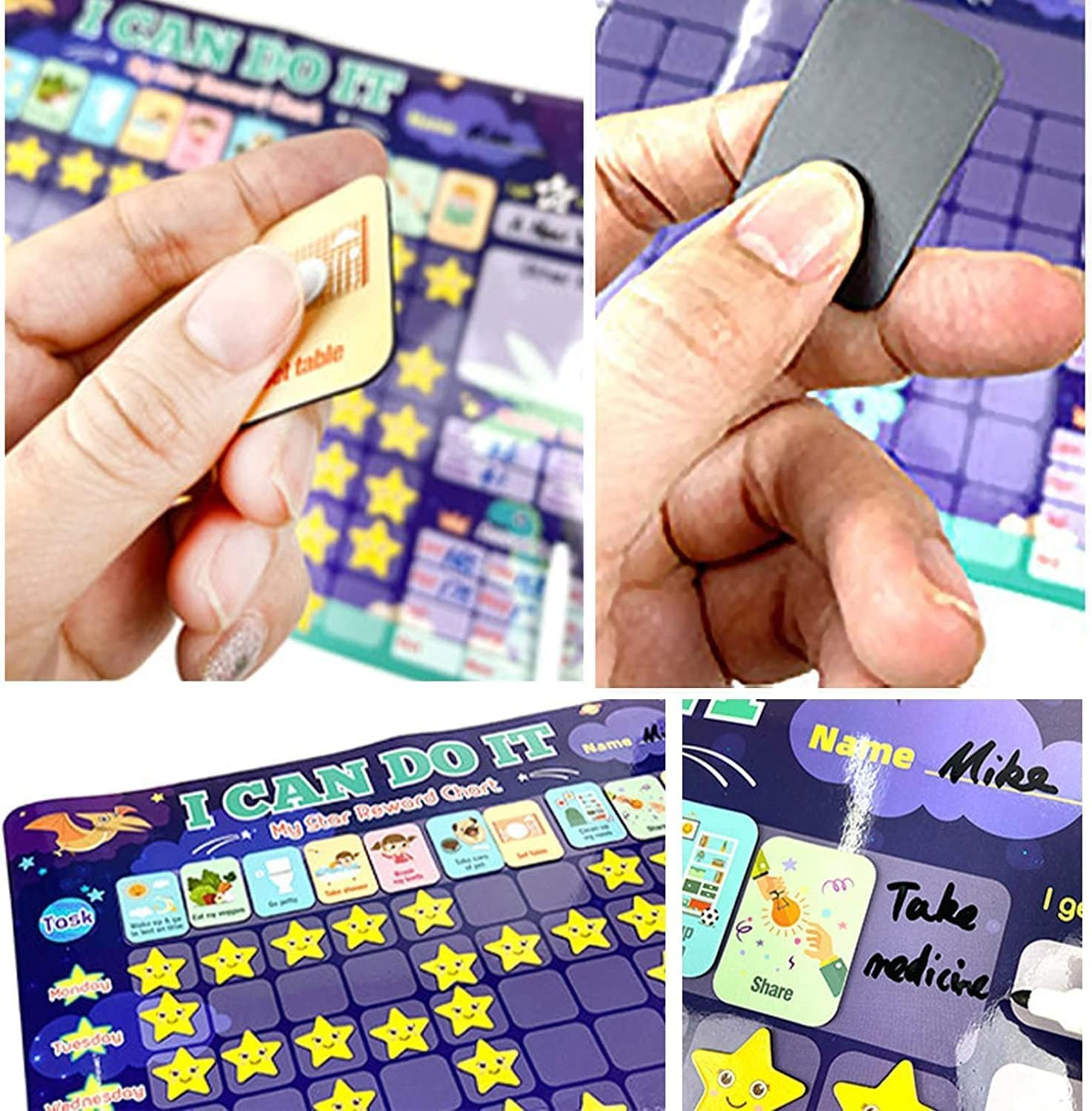 Magnetic Reward Chart/Good Behaviour/Responsibility/Housework Reward/Obvious ... - Picture 4 of 13