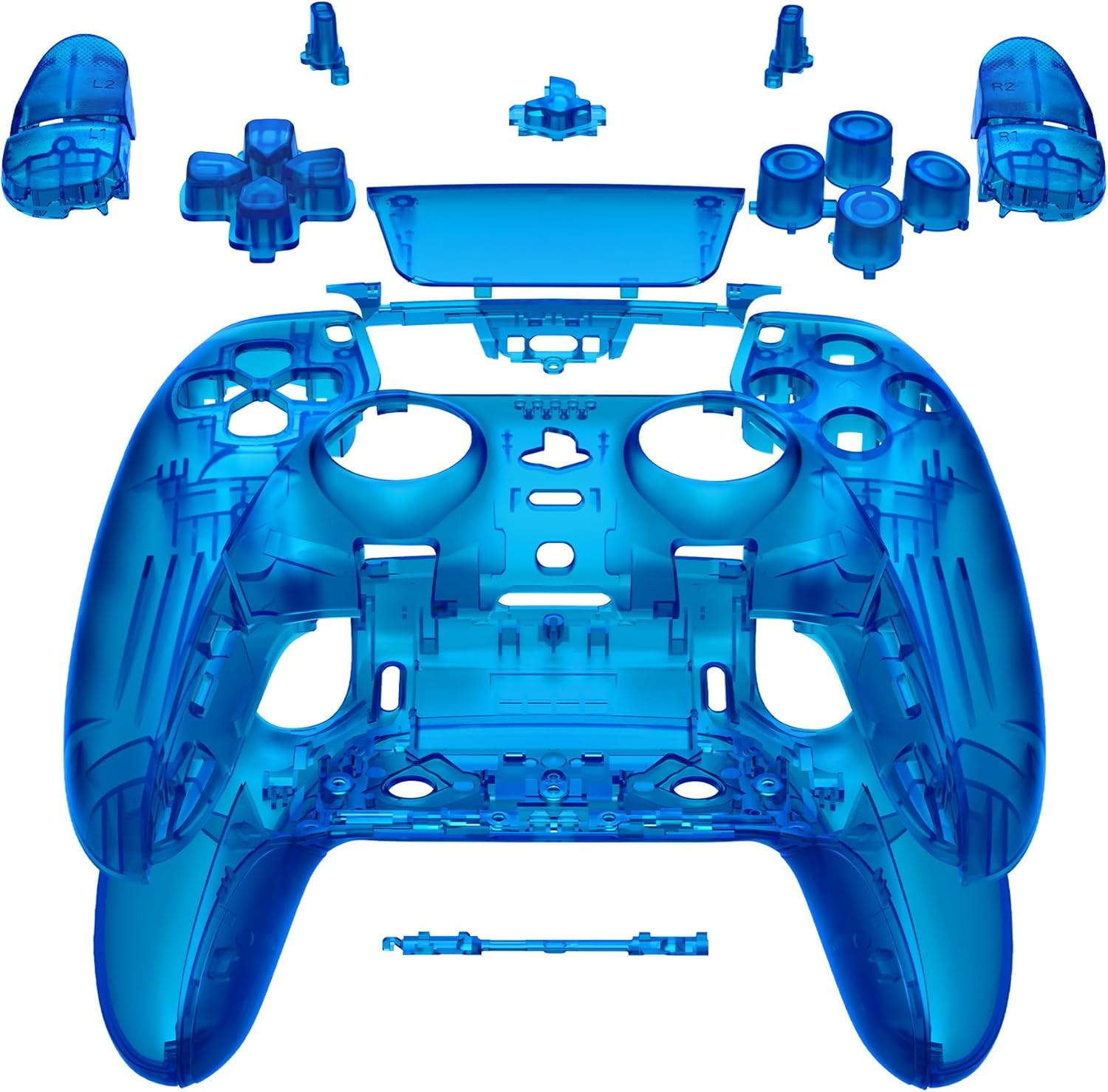 eXtremeRate Full Set Housing Shell w/Buttons Touchpad Compatible with ps5 Edg... - Picture 8 of 17
