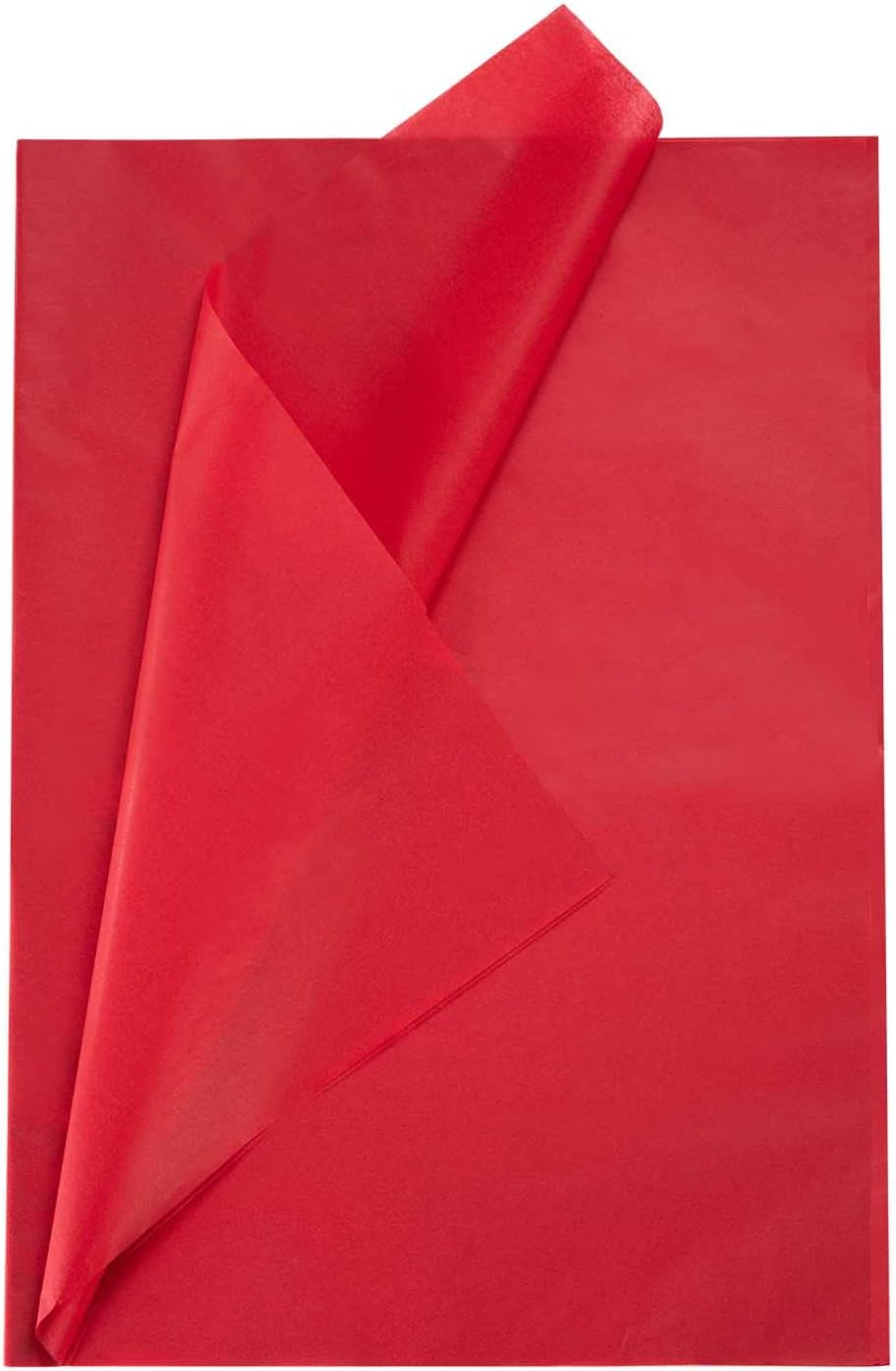 Red Premium Tissue Paper Wrapper Paper 20 x 28 Inch (10 Sheets) Flower Wrapping Paper for Gifts Bags, DIY Craft Supplies,Party Favors Goody Bags