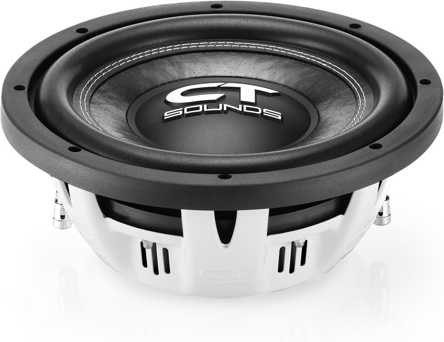 Hydro 10” Dual 4-Ohm 1000-Watt Shallow Mount Car Subwoofer