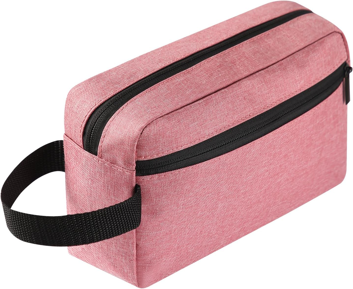 Travel Toiletry Bag Toiletry Bag for Women Men Hanging Cosmetic Bag Travel Accessories Gift for Women Men (Dusky Pink)