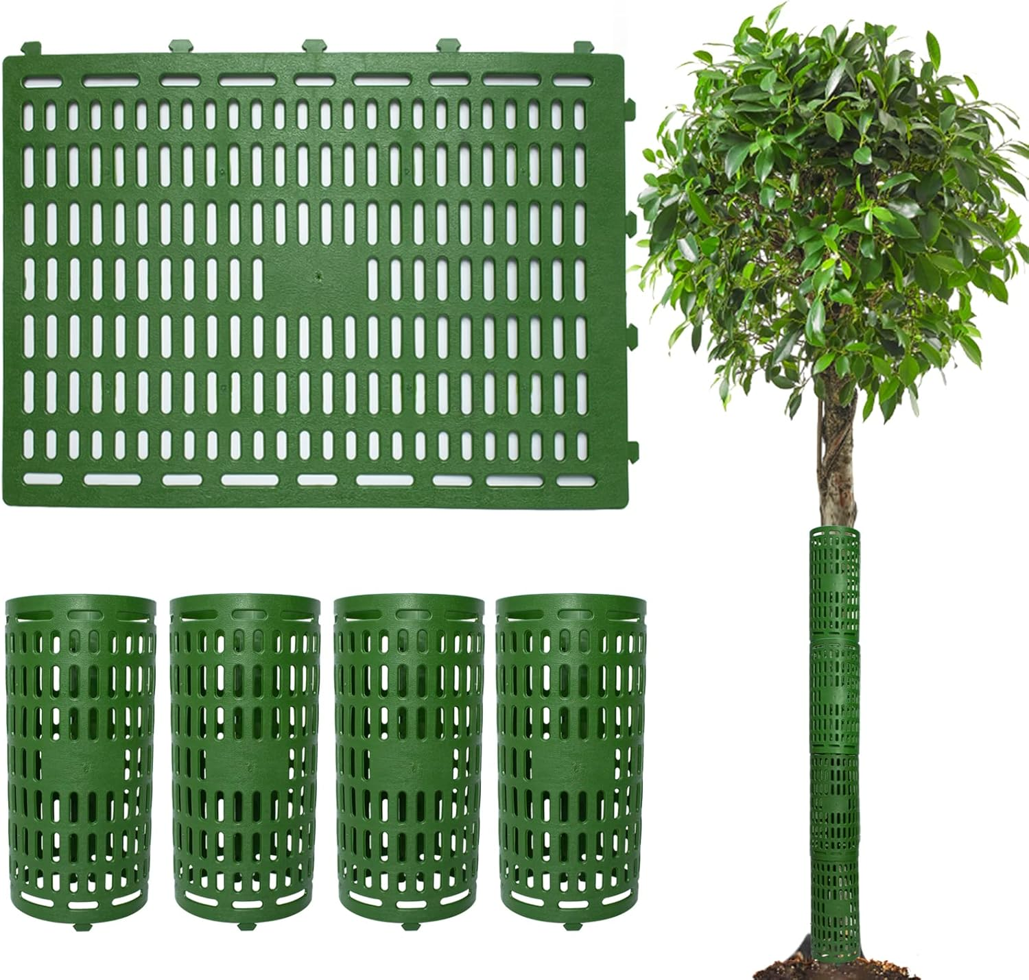 4 Pack Tree Trunk Protectors 15