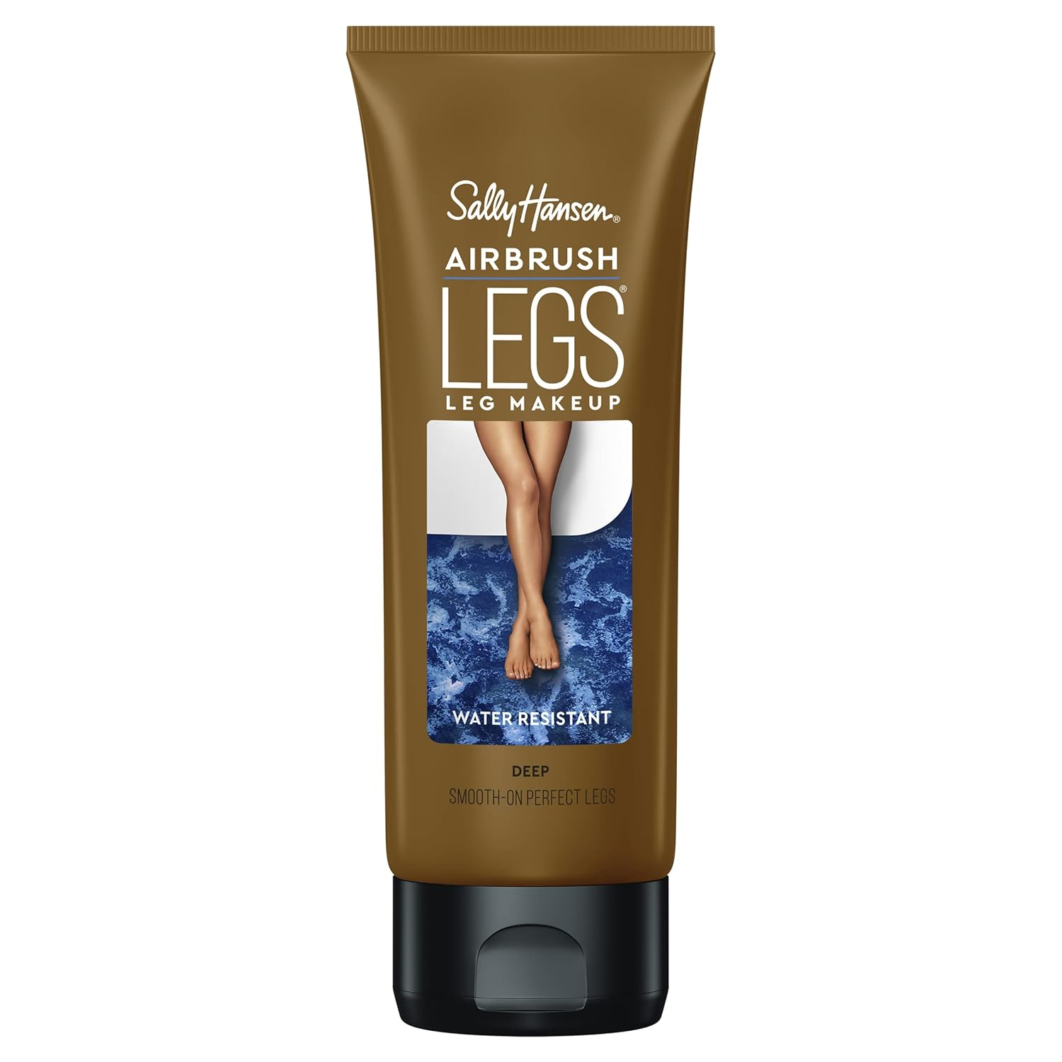 Airbrush Legs®, Leg Makeup, Deep, Easy Application, Flawless Looking Legs, Water Resistant, Transfer Proof Lotion