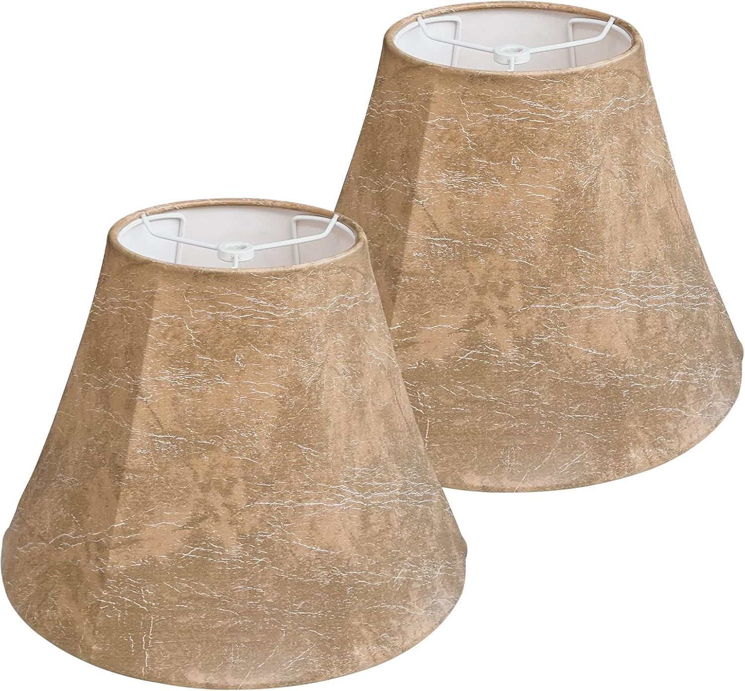 Lamp Shades Set of 2, Imitation Sheepskin Lampshade 6