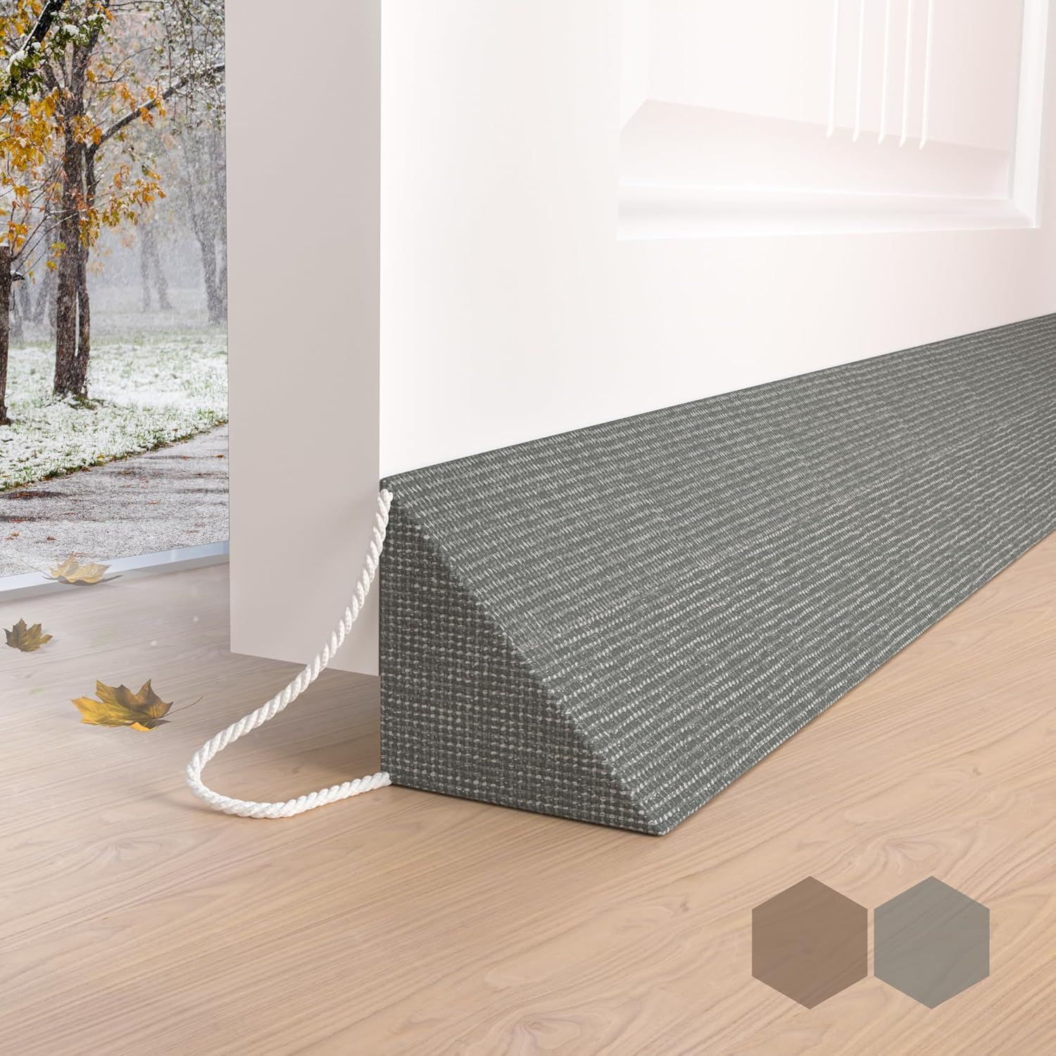 SYIPO Triangle Door Draft Stopper,35.4