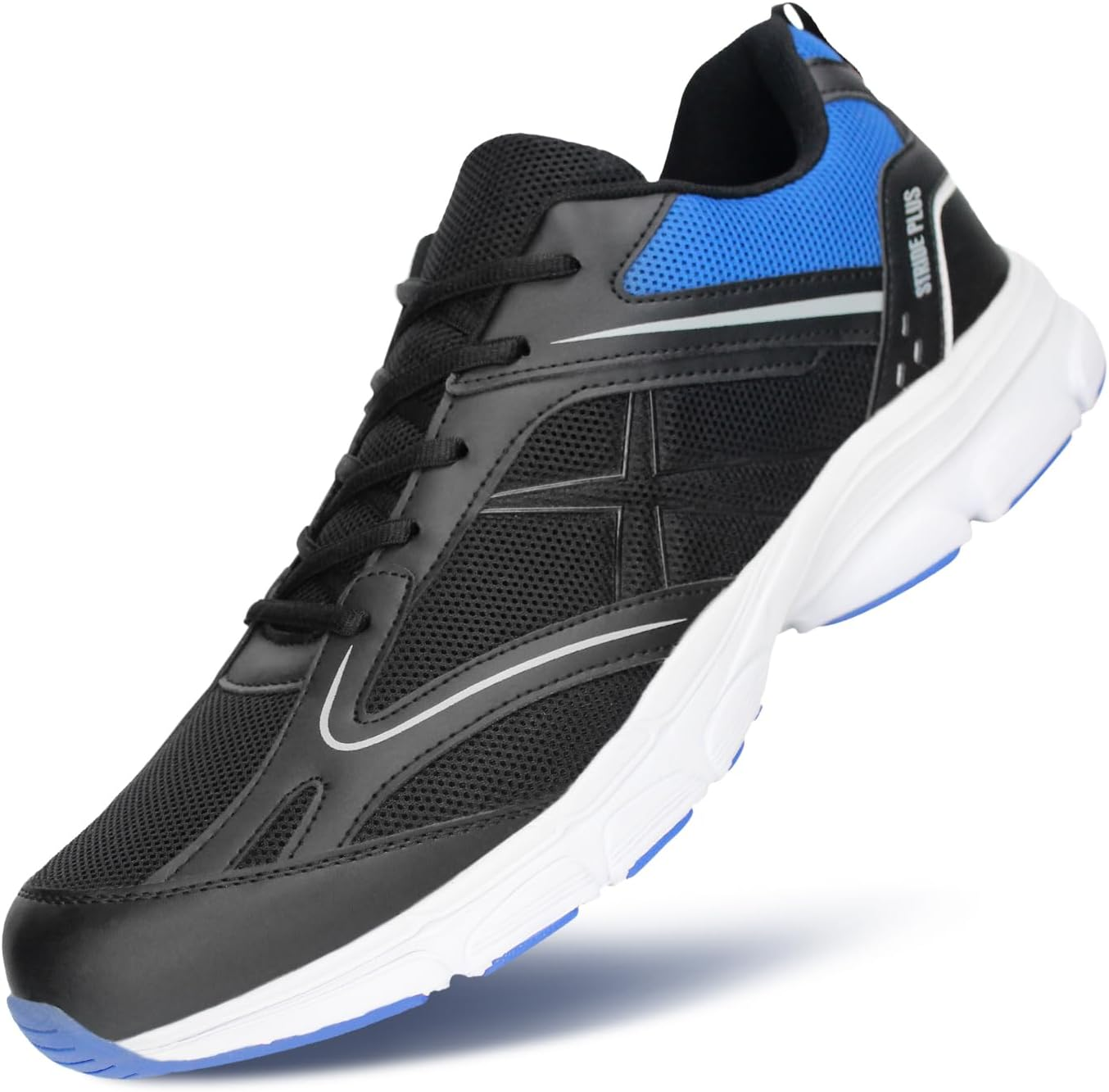 Hawkwell Men's Big Size Plus Size Casual Lightweight Walking Sneakers Sports ... - Picture 10 of 15