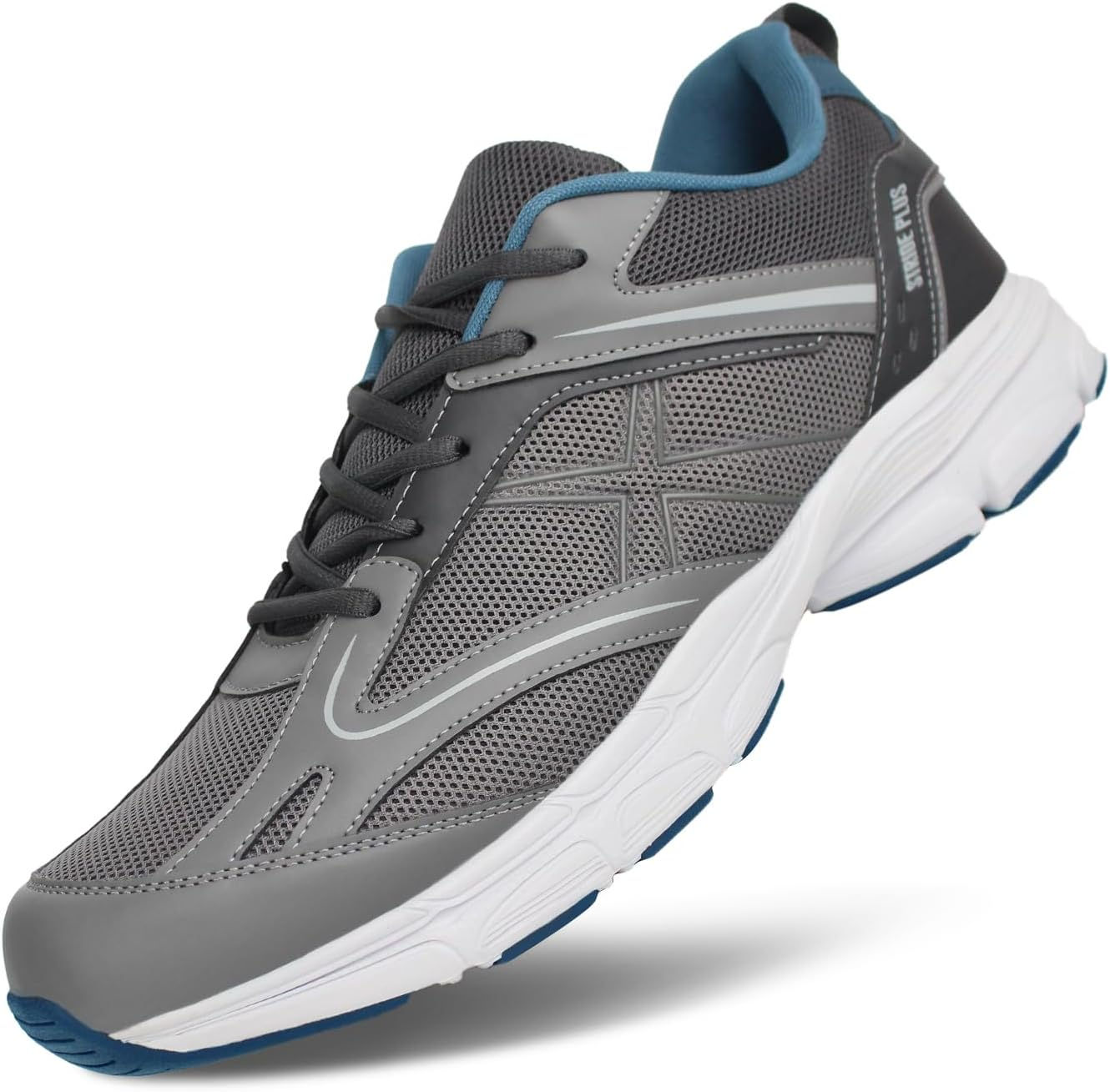 Hawkwell Men's Big Size Plus Size Casual Lightweight Walking Sneakers Sports ... - Picture 2 of 15
