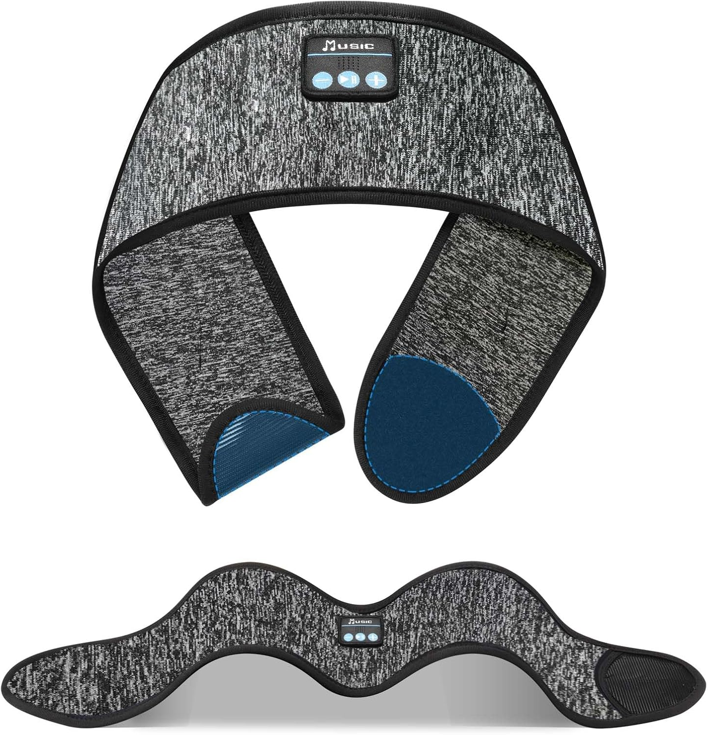 Bluetooth Sleeping Headphones Headband Ultra Thin For Side Sleep Yoga Travel