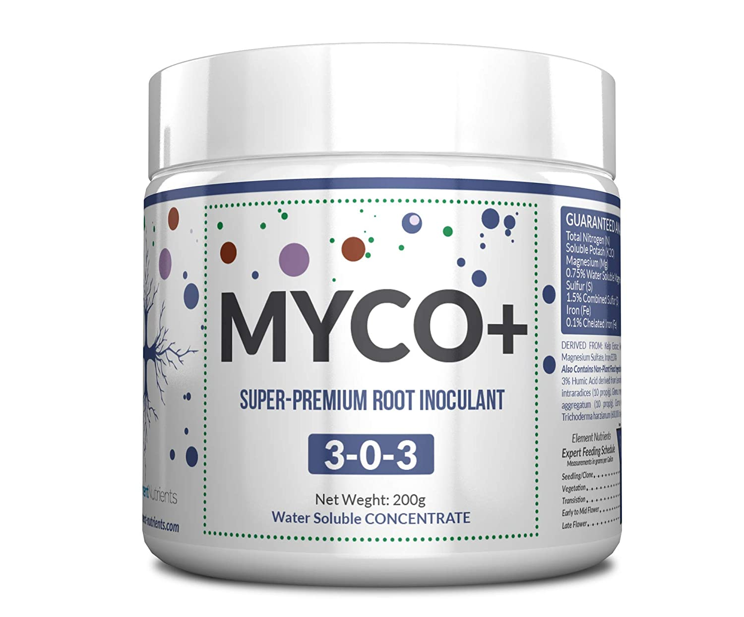 MYCO+ - the Best Mycorrhizal Root Booster for a Bigger, More Explosive Root Mass (200G)