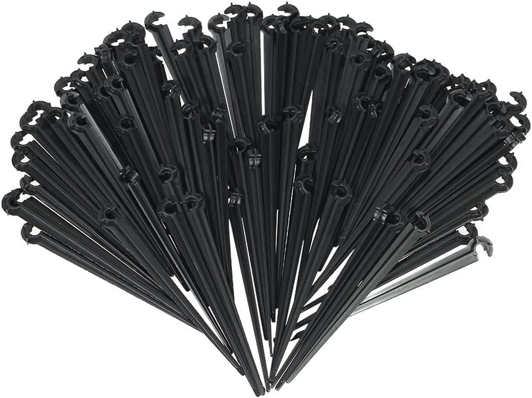 Decdeal 100St Micro Drip System Rohrhalter Für 4/7Mm Rohr