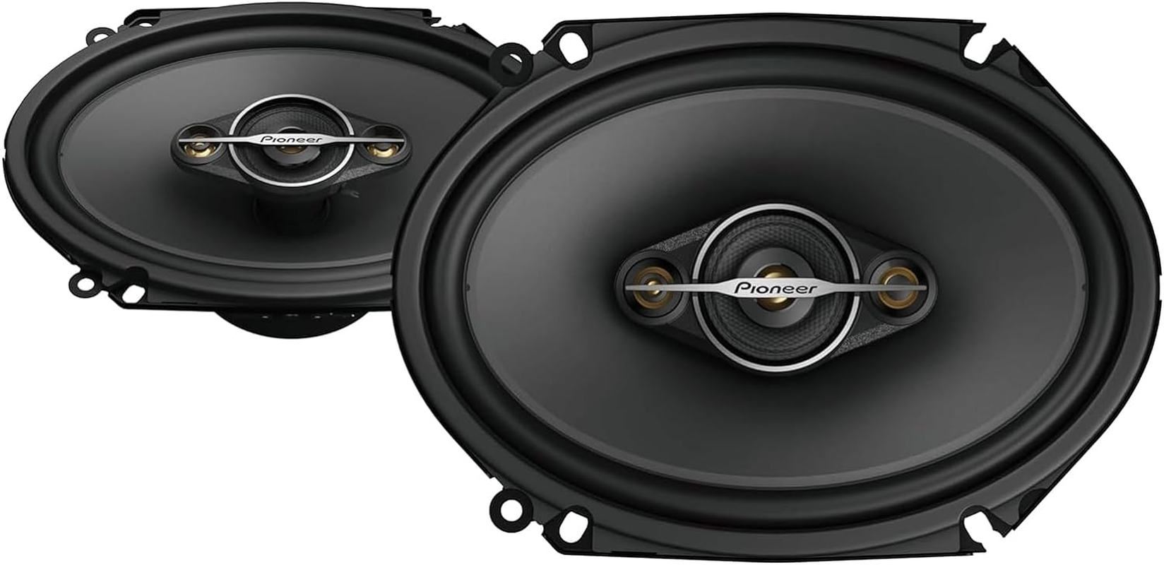 A-Series Standard TS-A6881F 6” X 8” 4-Way Speakers (Pair) – 350W Max, Balanced Sound + Smooth Treble, Enhanced Bass, Great Stock Replacement