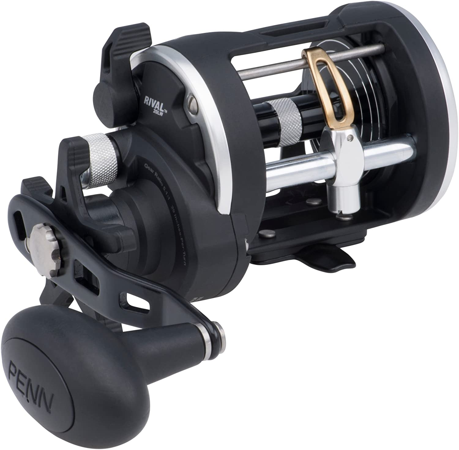 Penn Rival Level Wind Conventional Fishing Reel - Picture 2 of 9