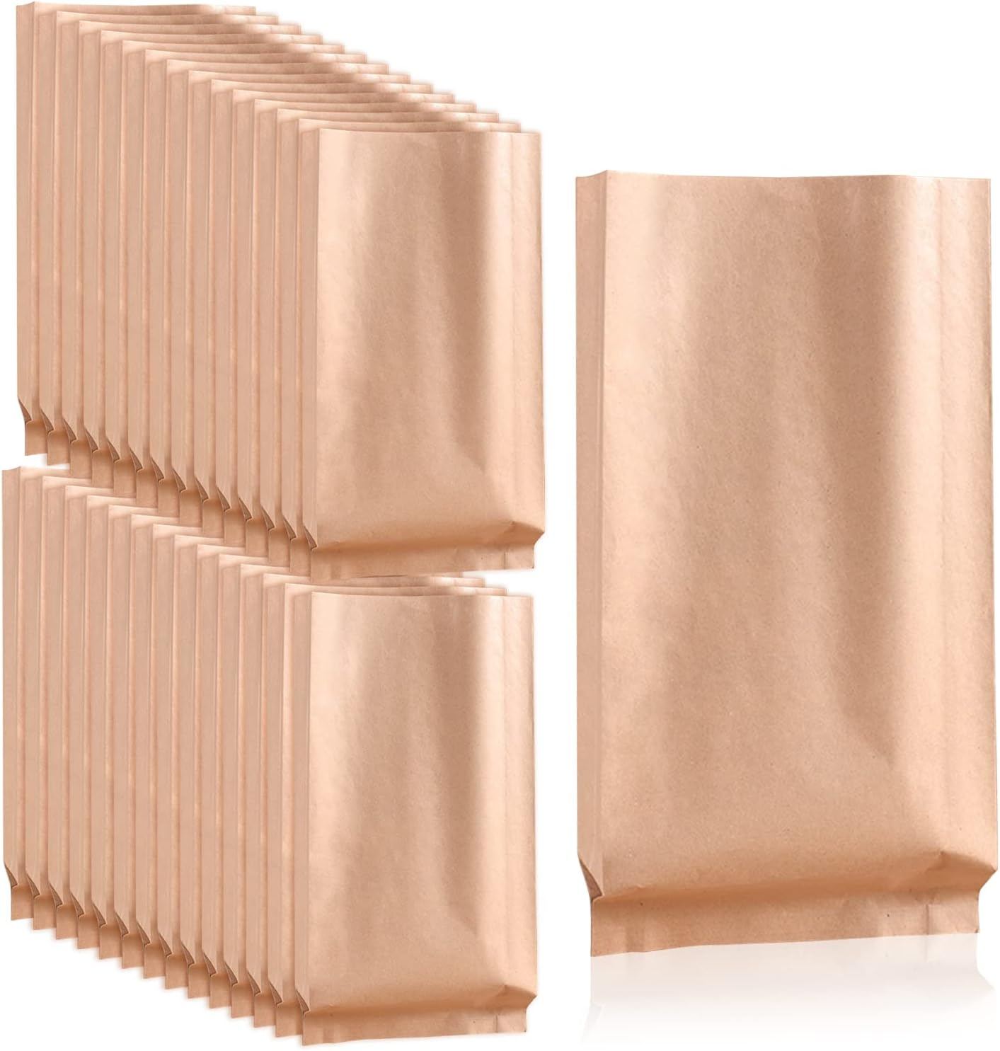 Disposable Paper Bag, 100 Pack Sanitary Napkin Disposal Bags, Feminine Hygiene Disposal Bags, Kraft Paper Bag, Sturdy and Waterproof, Suitable for Sanitary Napkins, Gift Bags