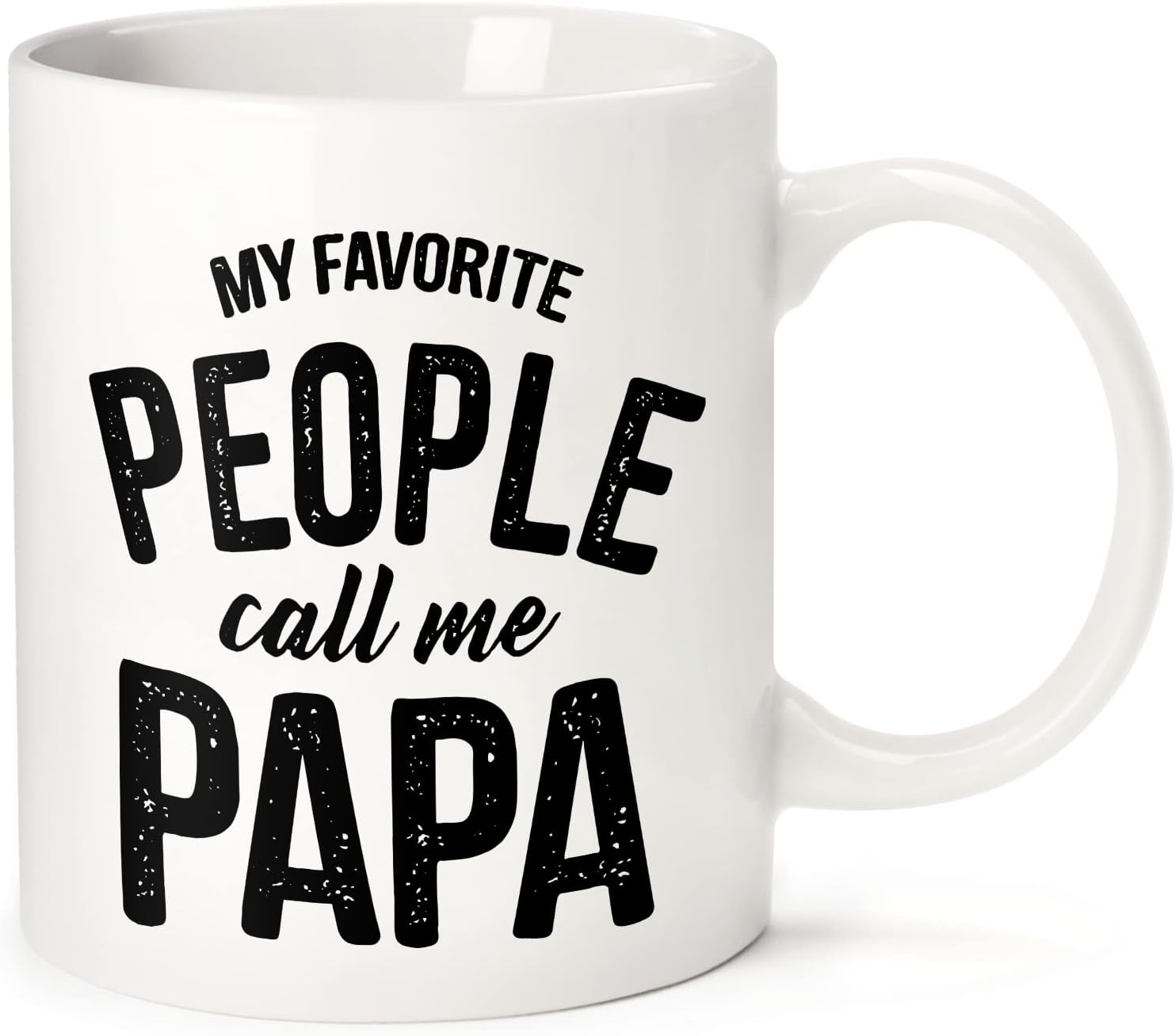 Fathers Day Dad Gifts: 11 OZ Funny Coffee Mug - Personalized Gifts for Dad Papa Birthday Anniversary Retirement Christmas Presents for Him Husband