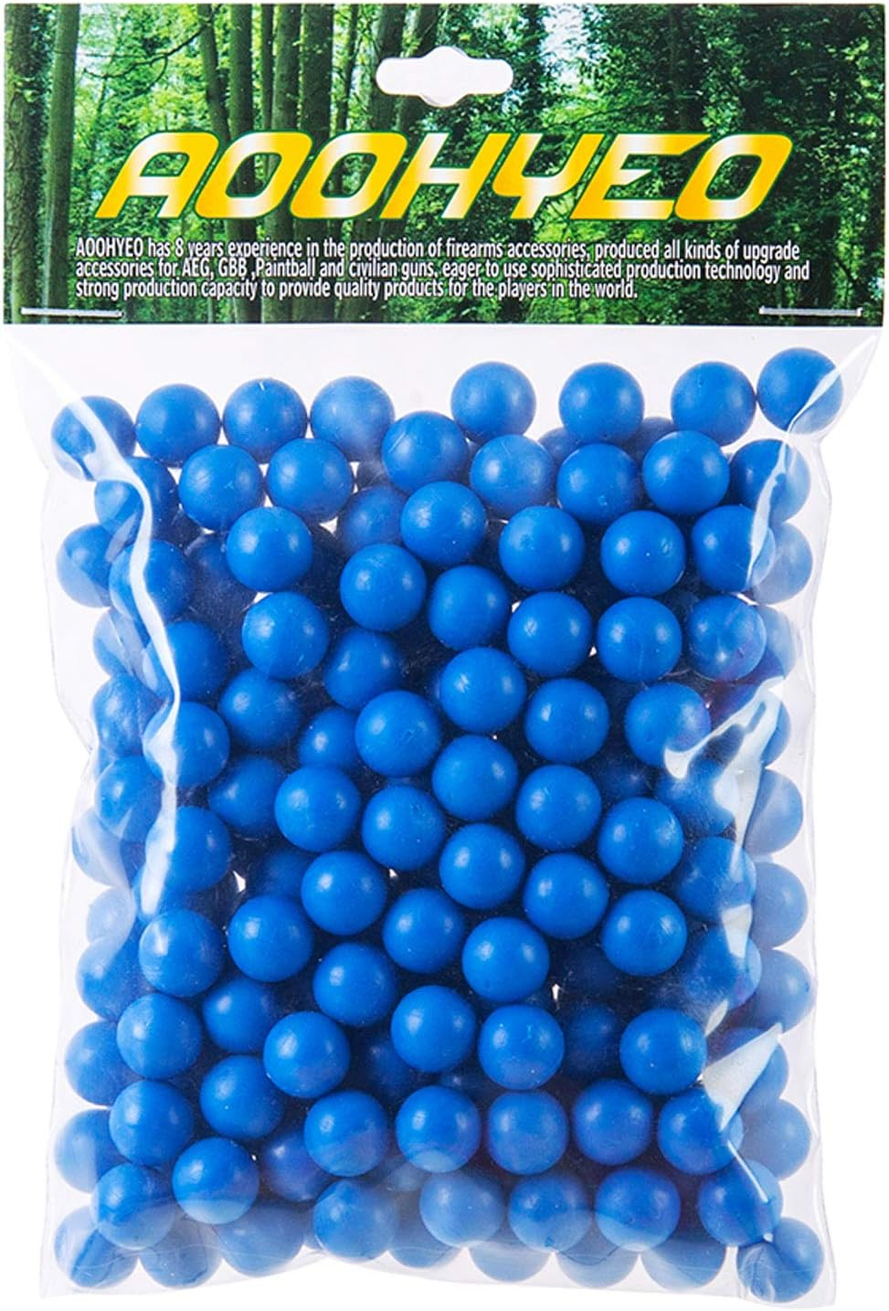 AOOHYEO Paintballs .43Cal Rubber Ball - Reusable 0.43 Caliberl Riot Solid Sof... - Picture 9 of 14
