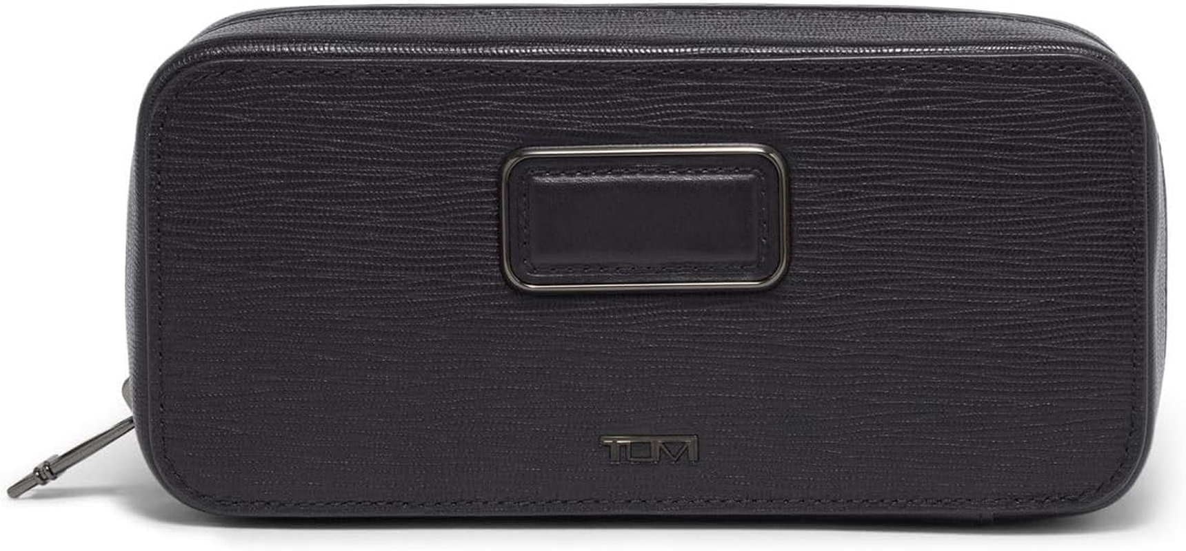 TUMI Nassau Travel Watch Case, Men'S Premium Leather Organizer, Black