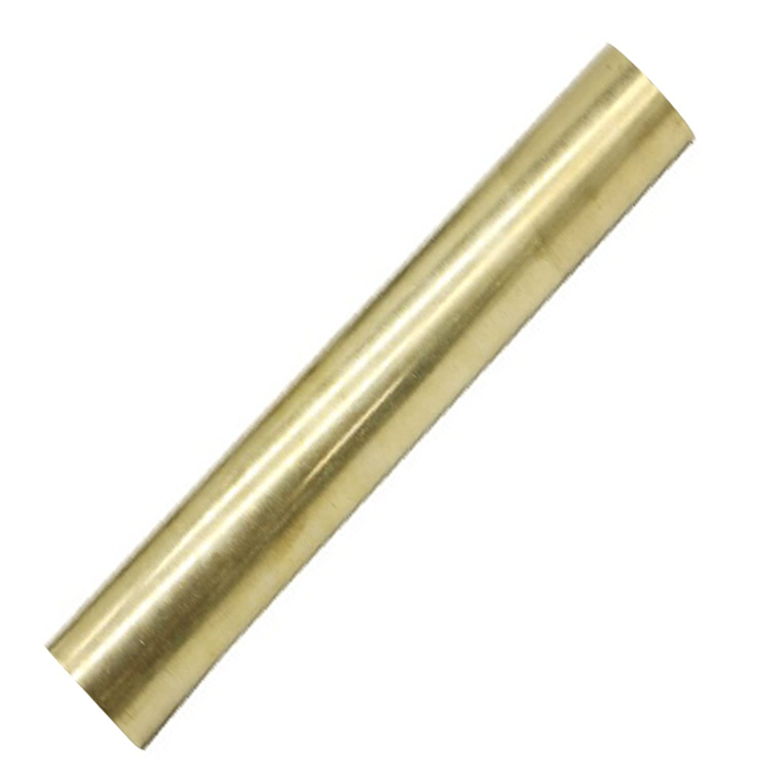 1 Pcs 25Mm / 1 Inch Solid round Brass Rod Lathe Bar Stock Kit, 1 Inch in Diameter 12 Inch in Length